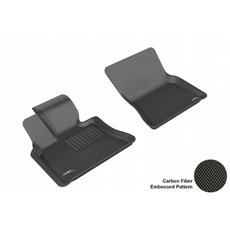 3D Maxpider BMW X5 E70 2007-2013/ X6 E71 2008-2013 KAGU BLACK R1 Floor Mat L1BM05111509